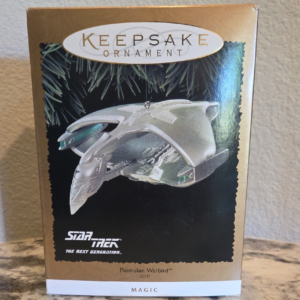 Star Trek Romulan Warbird Keepsake Ornament